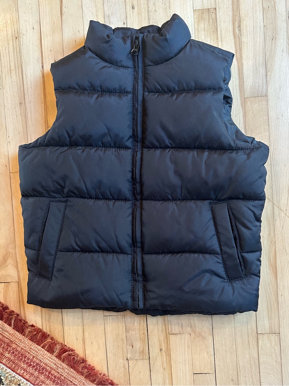 Old Navy Boy’s Black Quilted Puffer Vest